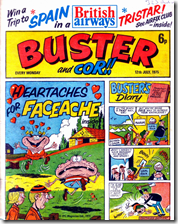 Faceache on Buster Cover (Rare)