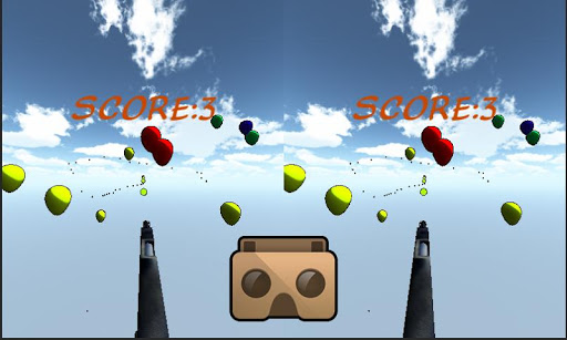 Virtual Reality Balloon Shoot