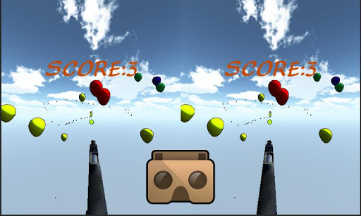 【免費模擬App】Virtual Reality Balloon Shoot-APP點子