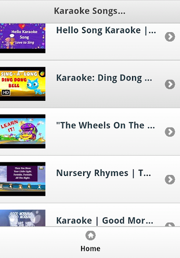 Karaoke Songs for Kids