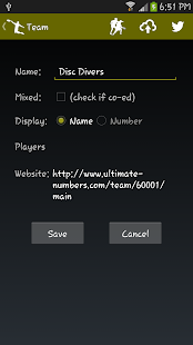 UltiAnalytics Frisbee Stats(圖1)-速報App