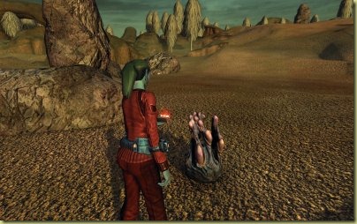 Scanning for signs of intelligent life.  Trying on this desolate planet because readings were unreliable on the forums.
