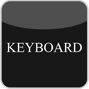 Black & White Glass Keyboard