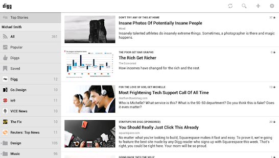 Digg Screenshot