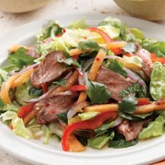 Thai Style Melon and  Beef Salad