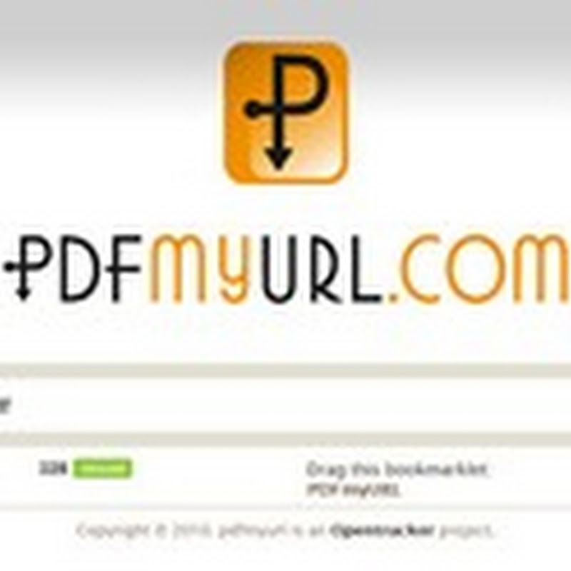PDFmyURL, convierte su sitio web a PDF