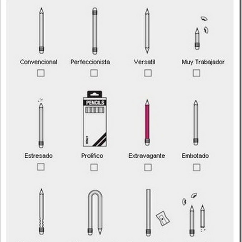 Imagen del día:Tipos de lápices