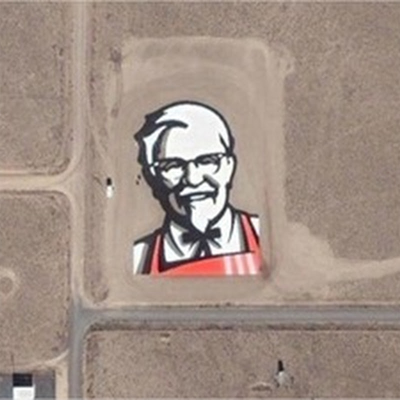 40 imágenes bizarras tomadas desde Google Earth