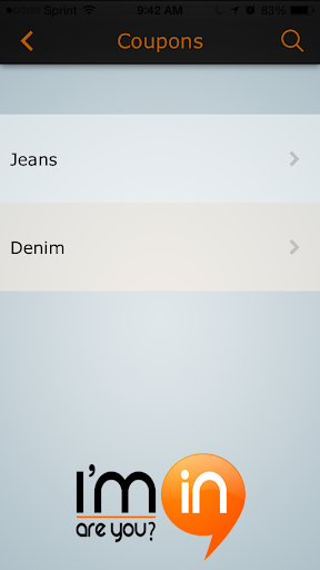 Jeans Coupons - I'm In