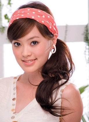 easy summer hairstyle for asian girls