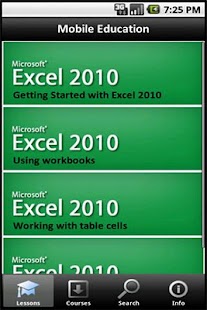 【免費教育App】Microsoft Excel 2010: Tutorial-APP點子