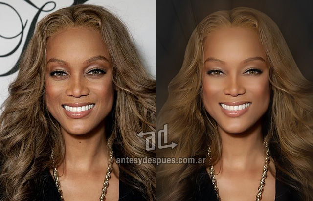 Tyra Banks without Photoshop