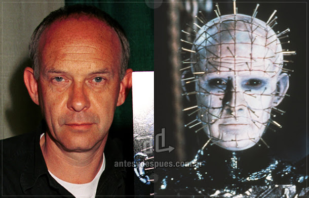 Doug Bradley sin máscara