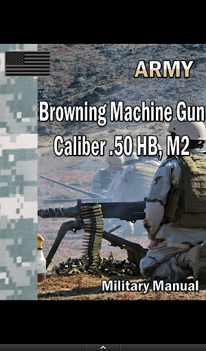 Browning Machine Gun .50 HB M2