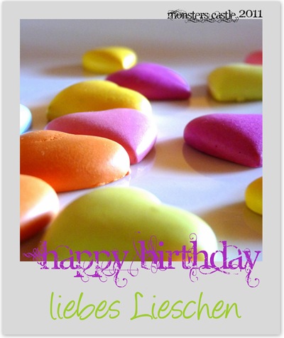 Happy Birthday Lieschen