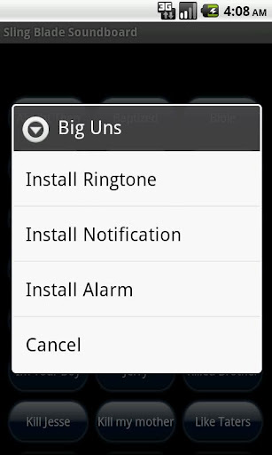 Sling Blade Soundboard Android app Screenshot 2