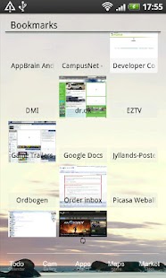 LauncherPro Minimal Black Skin Screenshots 1