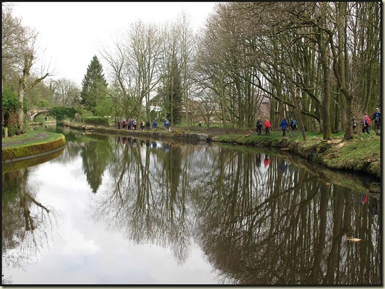 Beside the Leeds & Liverpool Canal at Red Rock