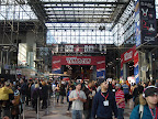 The expo entrance