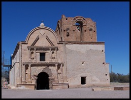 Mission San Xavier del Bac, Tumaca'cori, AZ