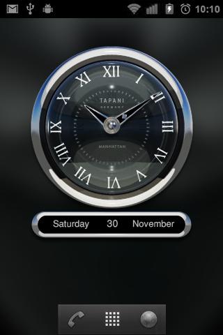 MANHATTEN STYLE CLOCK WIDGET Screen 3