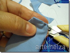 artemelza - passarinho de patchwork