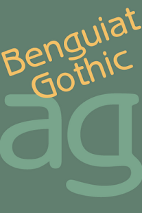 Benguiat Gothic FlipFont