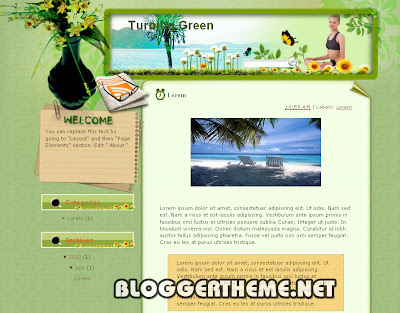 Blogger theme