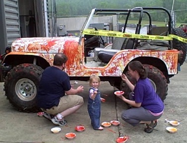 Painting Jeep_1