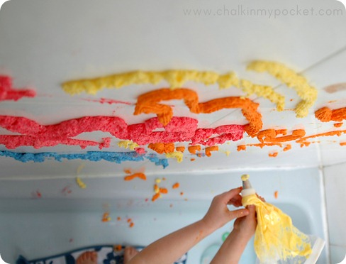 preschool 3d paint recipe