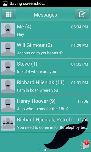 免費下載通訊APP|GO SMS Mustache Theme app開箱文|APP開箱王
