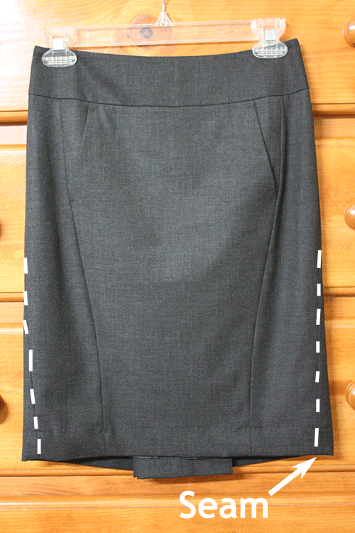 Adventures in Alterations: Slimming a Skirt | Alterations Needed