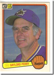 Gaylord Perry 83 Donruss