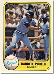 Darrell Porter Fleer 81