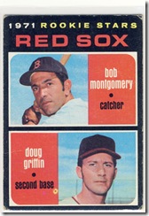 Topps 71 Redsox Rookies