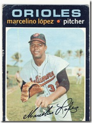 Topps 71 Marcelino Lopez