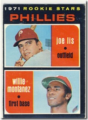 1971 138 Phillies Rookies