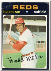 1971 177 Hal McRae