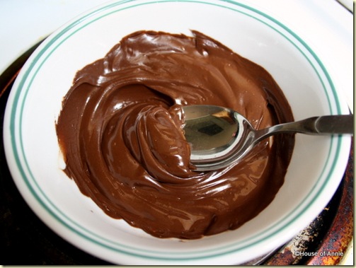 Smooth, Melted Chocolate