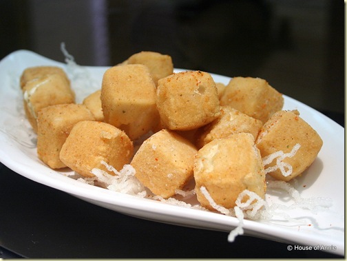 deep fried tofu at noble house singapore