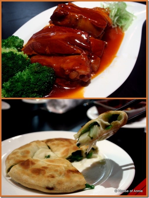 Novotel Hotel Taipei Taoyuan Chinese Restaurant braised pork ribs and green onion pancake