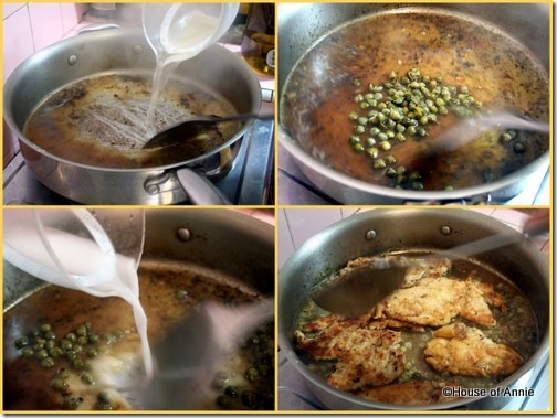 deglazing thickening sauce for chicken piccata