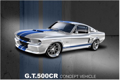 Classic Recreations announced the Shelby GT500CR