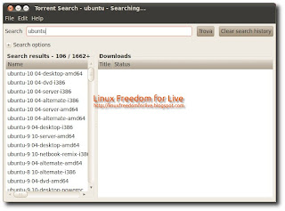 Torrent Search - Cercare al Meglio File Torrent 0.8.1 su Ubuntu - Linux  Freedom