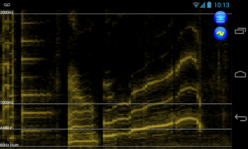 Sound Spectrum Scroll