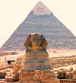 Sphynx Egypt, the presumed inspiration for the tattoo