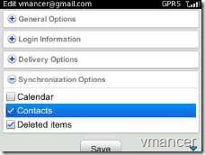 synchronize GMail contacts with BlackBerry address book (3)
