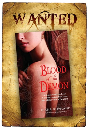 Wanted: Blood Of The Demon by Diana Rowland