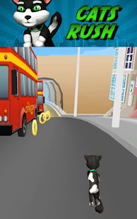 Cats Chase Tube Flee Figure Screenshots 1