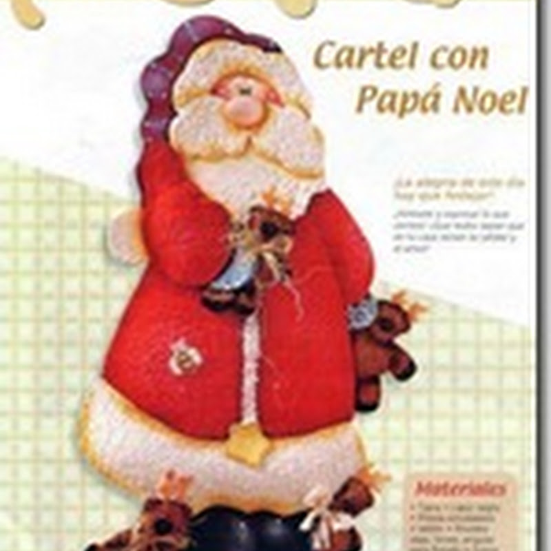 Goma Eva papa Noel con moldes